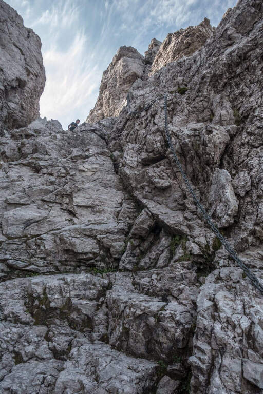 Sentiero Attrezzato della Val Scarettone - foto 13