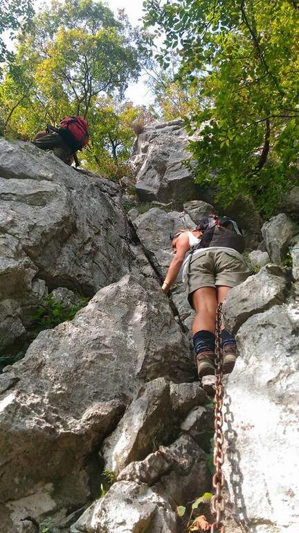 Sentiero Attrezzato della Vergella al Monte San Martino - foto 13