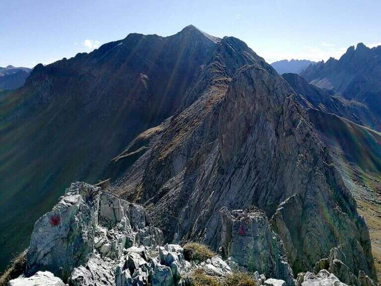 Sentiero Attrezzato d'Ambros sulla Cresta Pitturina - foto 19