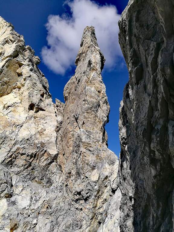 Sentiero Attrezzato d'Ambros sulla Cresta Pitturina - foto 9