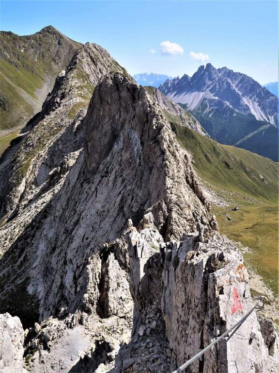 Sentiero Attrezzato d'Ambros sulla Cresta Pitturina - foto 15