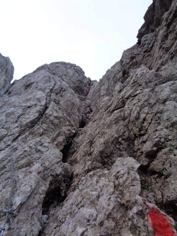 Sentiero Attrezzato Amalio da Prà al Monte Ciareido - foto 11
