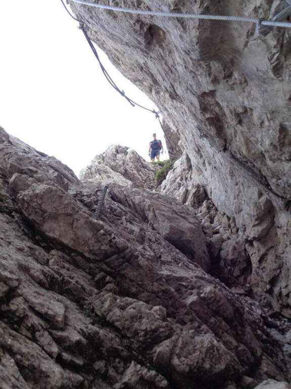 Sentiero Attrezzato Amalio da Prà al Monte Ciareido - foto 9