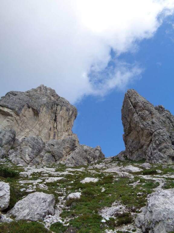 Sentiero Attrezzato Amalio da Prà al Monte Ciareido - foto 6