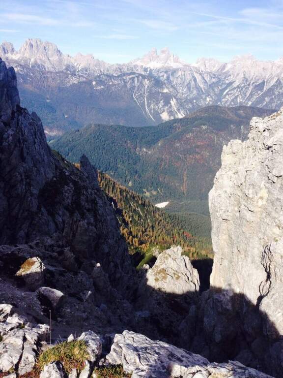 Sentiero Attrezzato Amalio da Prà al Monte Ciareido - foto 16