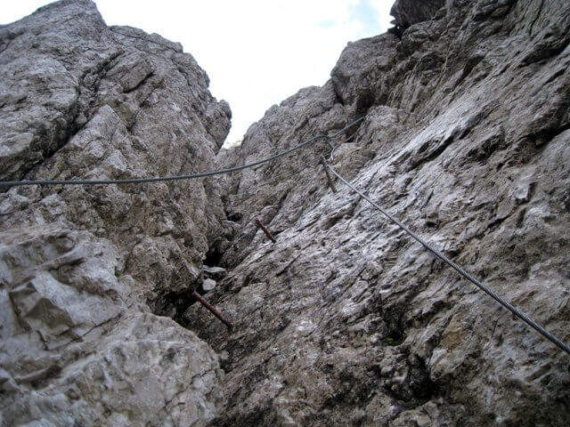 Sentiero Attrezzato Amalio da Prà al Monte Ciareido - foto 10
