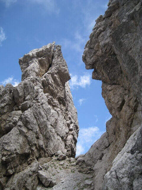 Sentiero Attrezzato Amalio da Prà al Monte Ciareido - foto 8