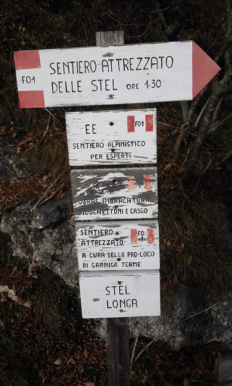 Sentiero Attrezzato de le Stel in Val d'Adige - foto 13