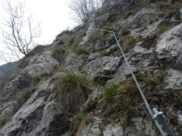 Sentiero Attrezzato de le Stel in Val d'Adige - foto 11