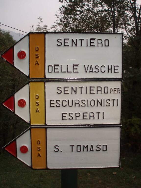 Sentiero Attrezzato delle Vasche