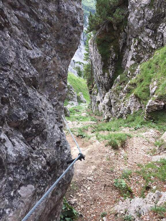 Sentiero Attrezzato degli Alpini a Forcella Jau Tana - foto 7