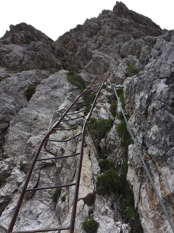Sentiero Attrezzato degli Alpini a Forcella Jau Tana - foto 9