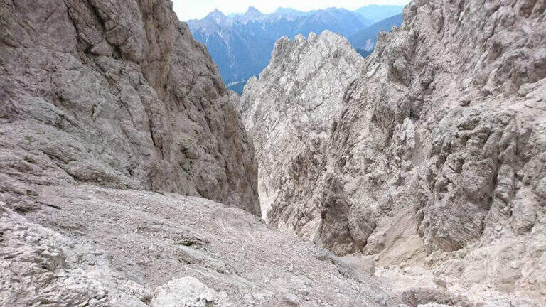 Sentiero Attrezzato degli Alpini a Forcella Jau Tana - foto 20