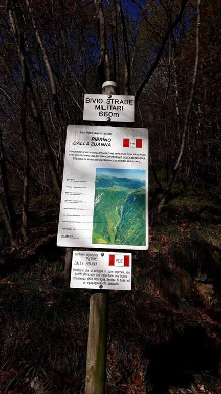 Sentiero Attrezzato Pierino dalla Zuanna – Monte Pubel