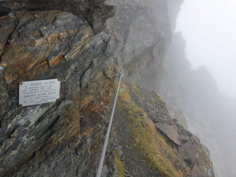 Sentiero Attrezzato degli Alpini a Punta d'Albiolo - foto 21