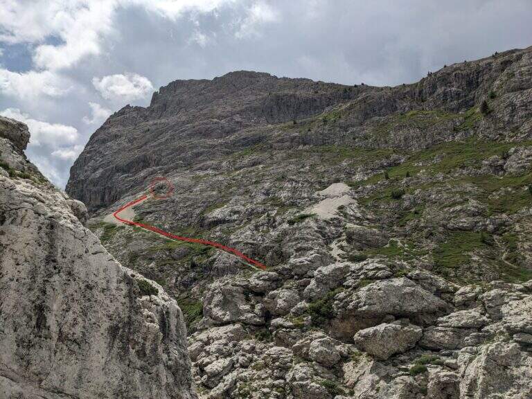 Ferrata Fusetti al Sass de Stria - foto 43