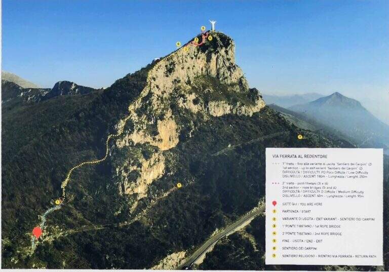 Ferrata al Cristo Redentore di Maratea - foto 9