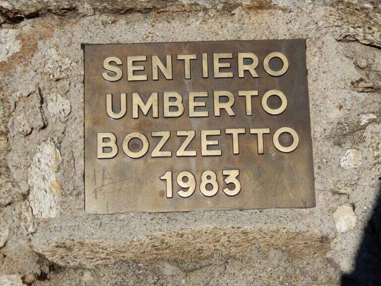 Sentiero Attrezzato Bozzetti al Monte Zeledria