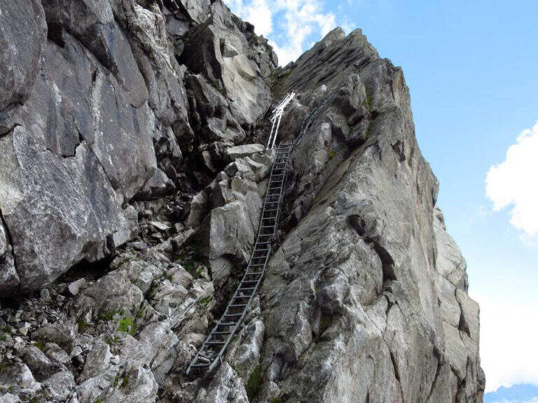 Ferrata del Camino / del Ghiacciaio al Sasso Nero - foto 24