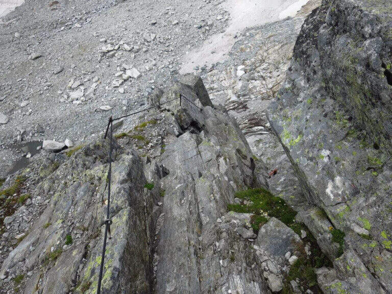 Ferrata del Camino / del Ghiacciaio al Sasso Nero - foto 30