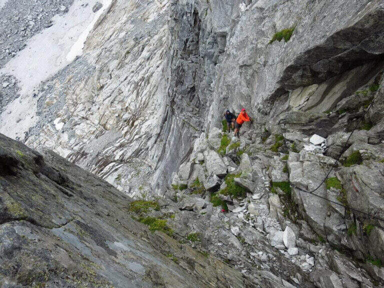 Ferrata del Camino / del Ghiacciaio al Sasso Nero - foto 28