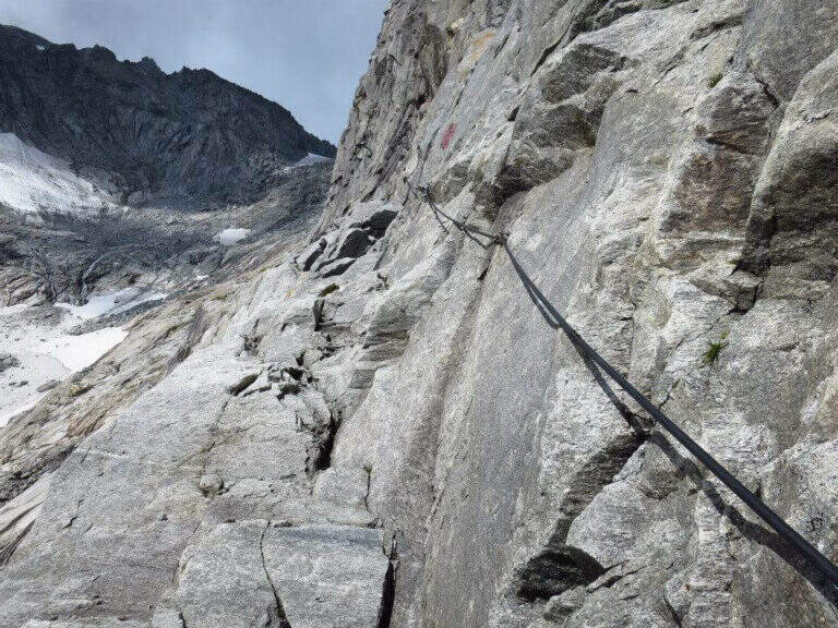 Ferrata del Camino / del Ghiacciaio al Sasso Nero - foto 31