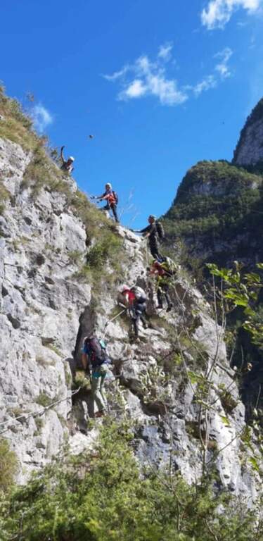 Ferrata di San Silvestro al Monte Totoga (Primiero) - foto 33