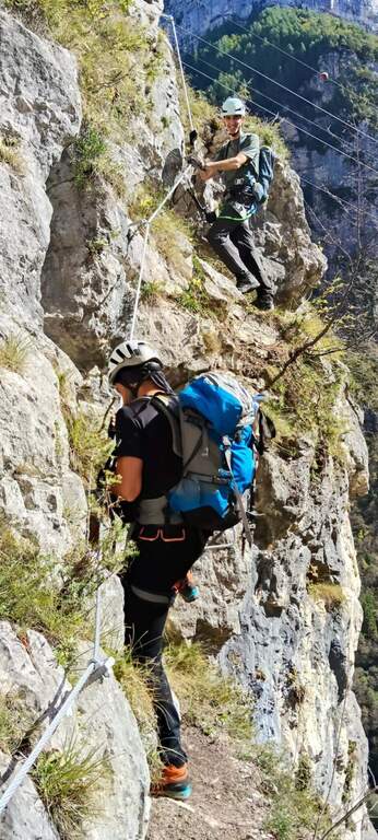 Ferrata di San Silvestro al Monte Totoga (Primiero) - foto 34