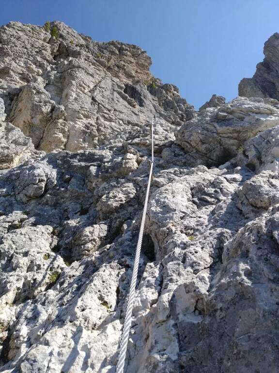 Ferrata Fusetti al Sass de Stria - foto 50