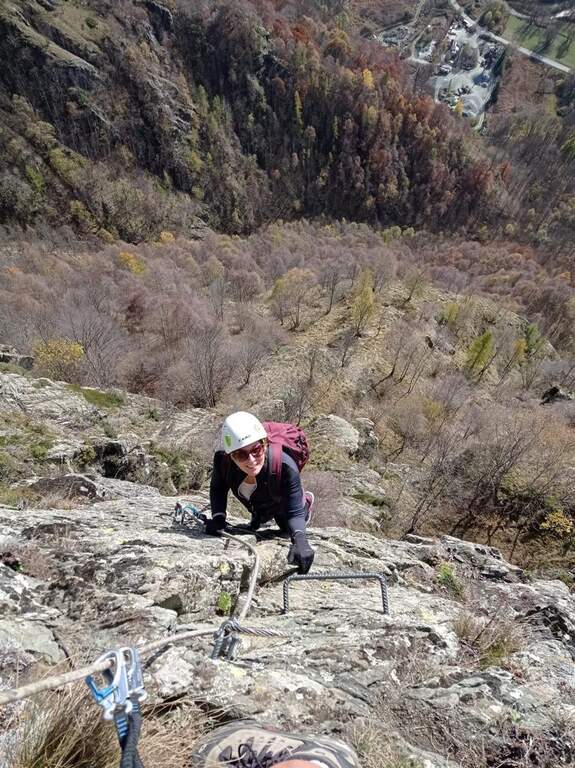 Ferrata di Rocca Candelera (Valli di Lanzo) - foto 57