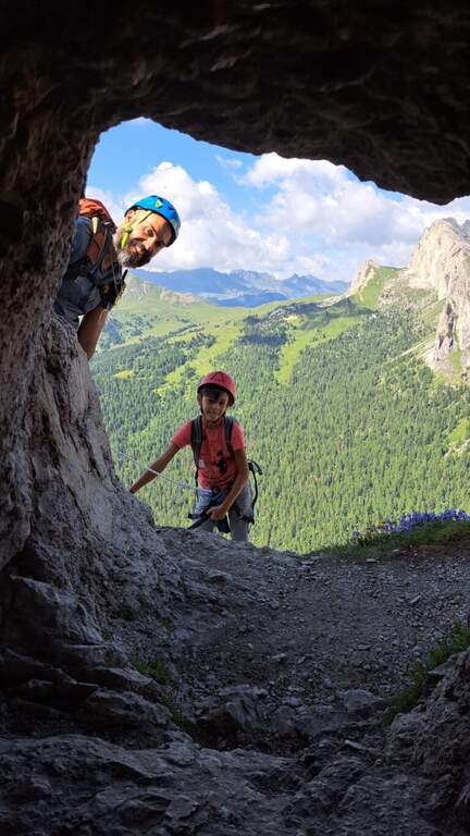 Ferrata Fusetti al Sass de Stria - foto 44