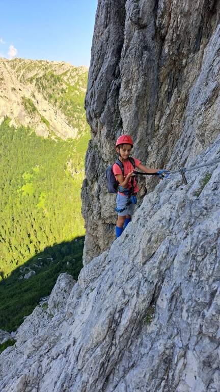 Ferrata Fusetti al Sass de Stria - foto 46