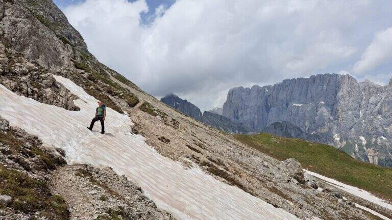 Ferrata Paolin Piccolin a Cima d'Auta Orientale - foto 27