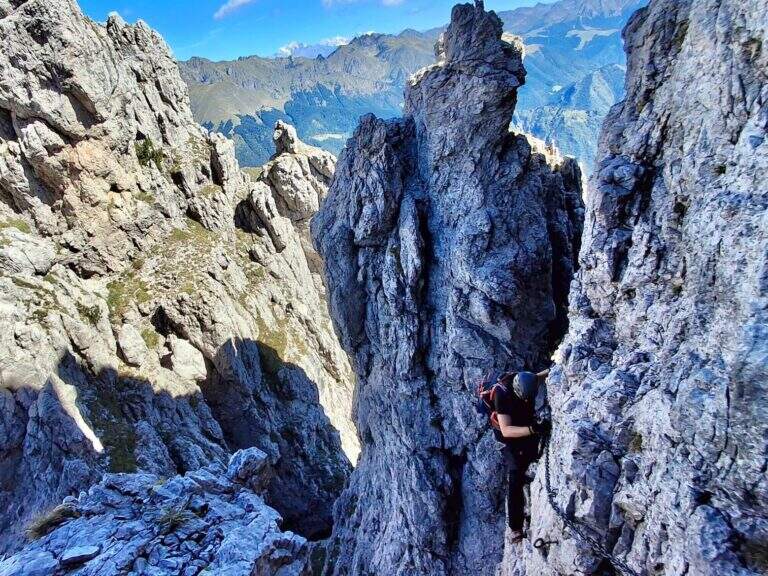 Ferrata Minonzio allo Zuccone Campelli - foto 31