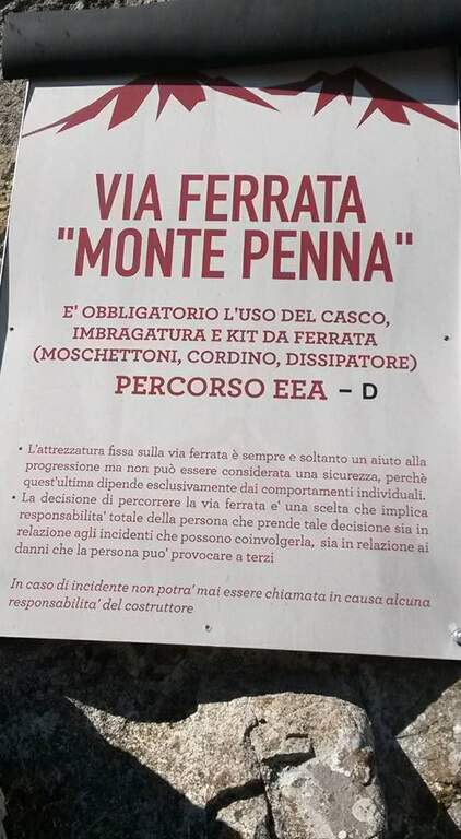 Ferrata Monte Penna (Penna di Civago)