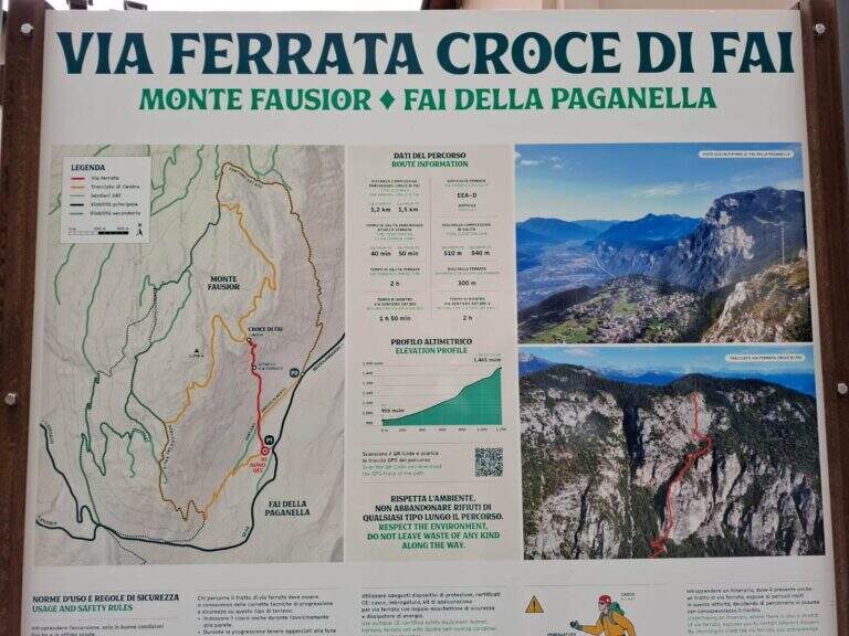 Ferrata della Croce di Fai - foto 3