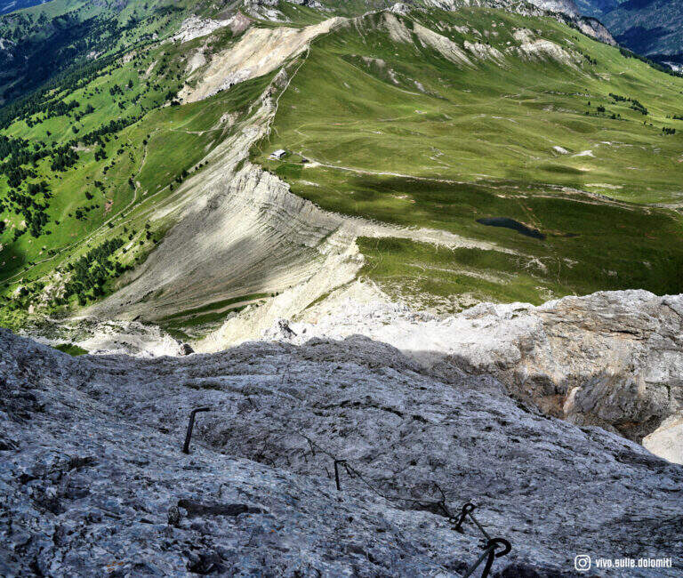 Ferrata Kaiserjager al Col Ombert - foto 37