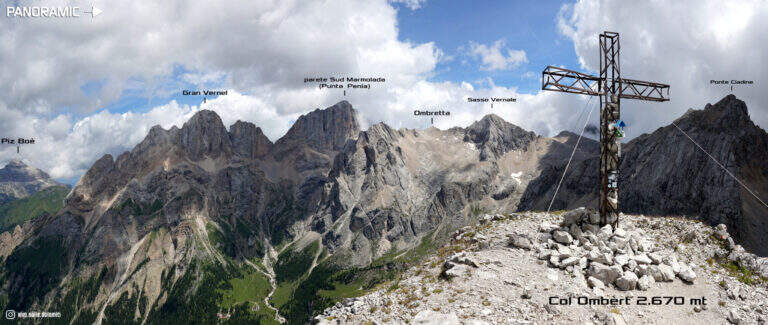 Ferrata Kaiserjager al Col Ombert - foto 38