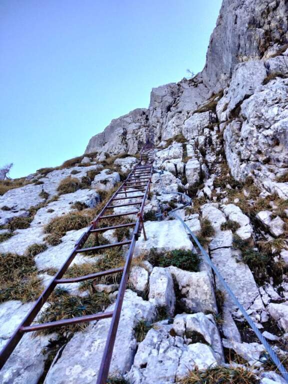 Ferrata del Passo della Porta (Corrado Franceschi) al Monte Visolo - foto 28