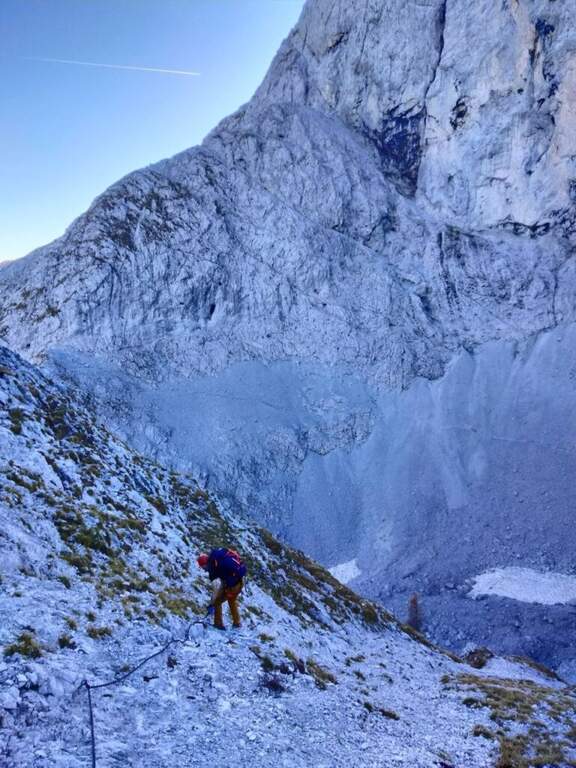 Ferrata del Passo della Porta (Corrado Franceschi) al Monte Visolo - foto 27
