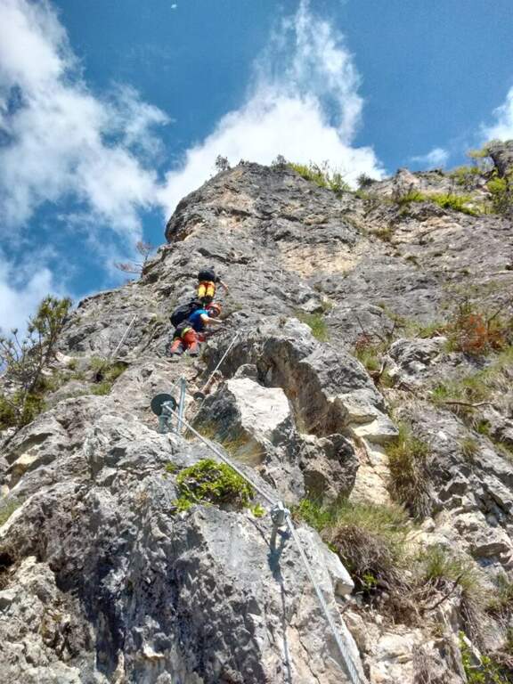 Ferrata della Croce di Fai - foto 24