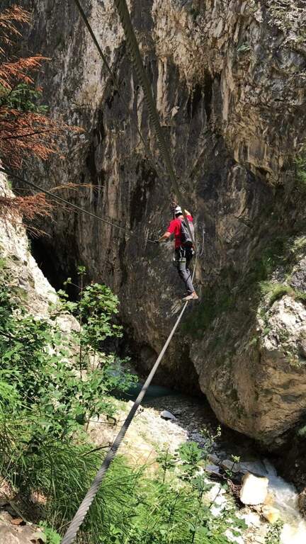 Ferrata dell'Orrido di Foresto - foto 76