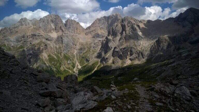 Ferrata Kaiserjager al Col Ombert - foto 40