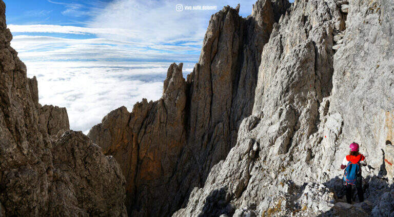 Ferrata al Passo Santner - foto 16