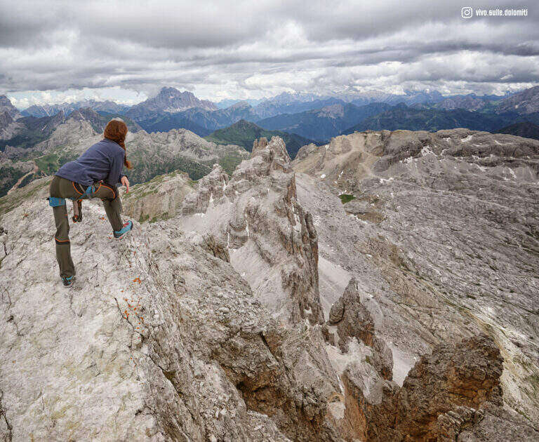 Ferrata Cesco Tomaselli a Cima Fanes - foto 42